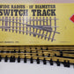 Aristo-Craft 30370 G Brass Wide Radius Right Hand 10' Manual Switch Turnout VG/Box