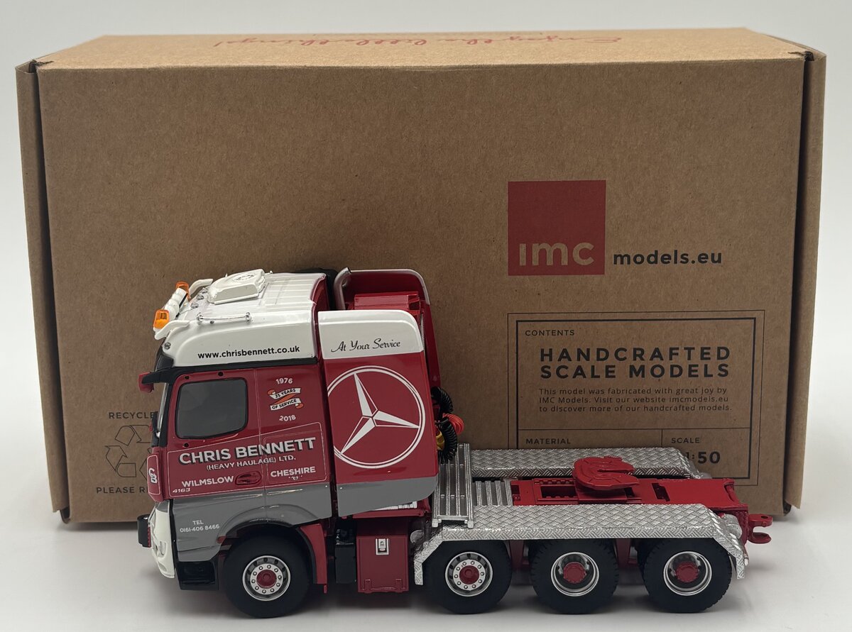 IMC 33-0110 1:50 Chris Bennett-Mercedes Arocs BigSpace 8x4 LN/Box