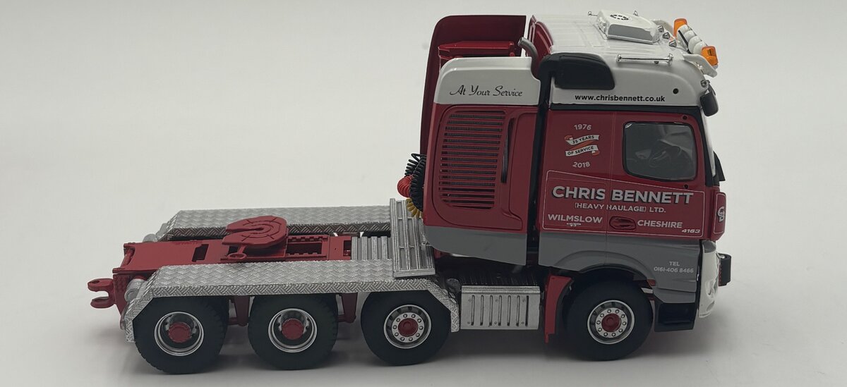 IMC 33-0110 1:50 Chris Bennett-Mercedes Arocs BigSpace 8x4 LN/Box