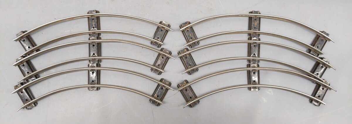 Hornby 21 Vintage O Gauge Clockwork Steam Locomotive Passenger Set VG/Box