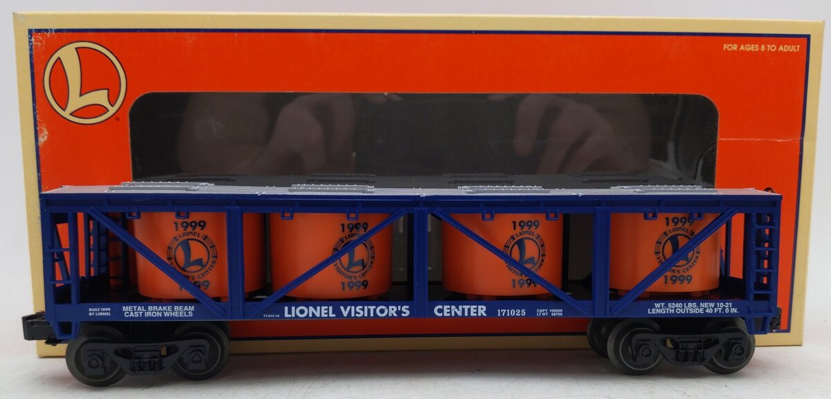 Lionel 6-19772 Lionel Vistor's Center Vat Car #171025 EX/Box