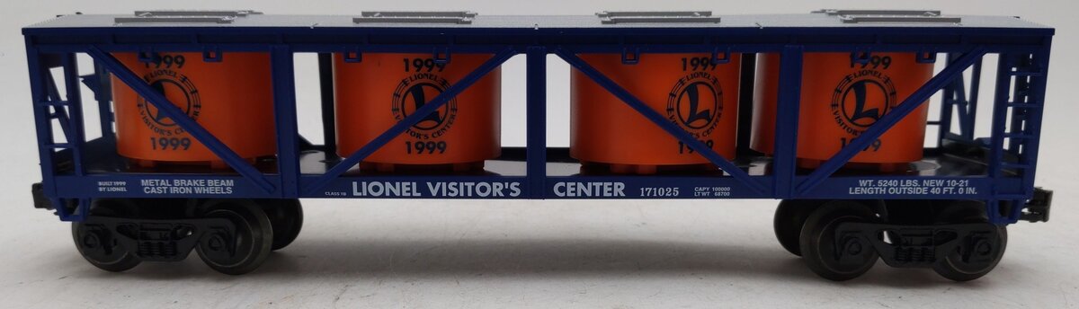 Lionel 6-19772 Lionel Vistor's Center Vat Car #171025 EX/Box