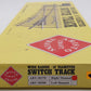 Aristo-Craft 30370 G Brass Wide Radius Right Hand 10' Manual Switch Turnout VG/Box