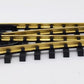 Aristo-Craft 30380 G Brass Left Hand 10' Wide Radius Manual Switch Turnout EX/Box