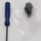 Aristo-Craft 30370 G Brass Wide Radius Right Hand 10' Manual Switch Turnout EX/Box