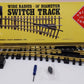 Aristo-Craft 30370 G Brass Wide Radius Right Hand 10' Manual Switch Turnout EX/Box