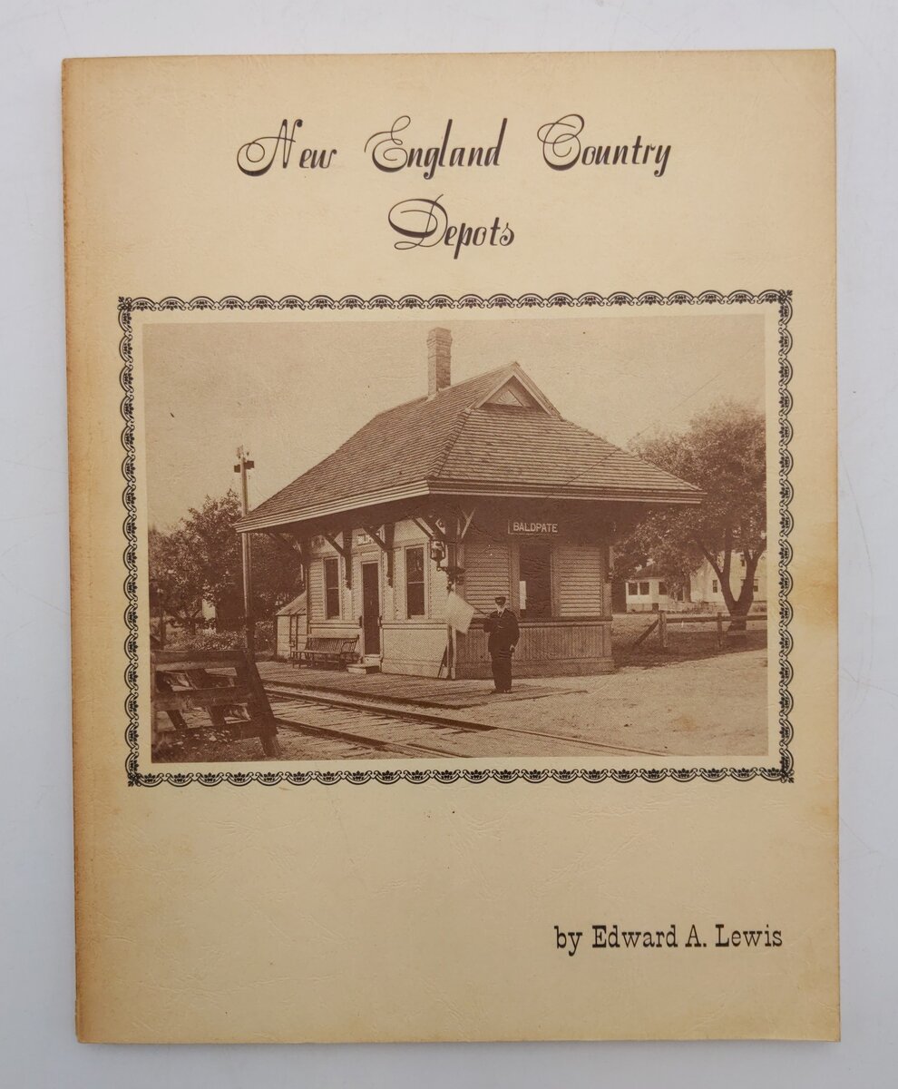 New England Country Depots Paperback Book By Edward A. Lewis EX