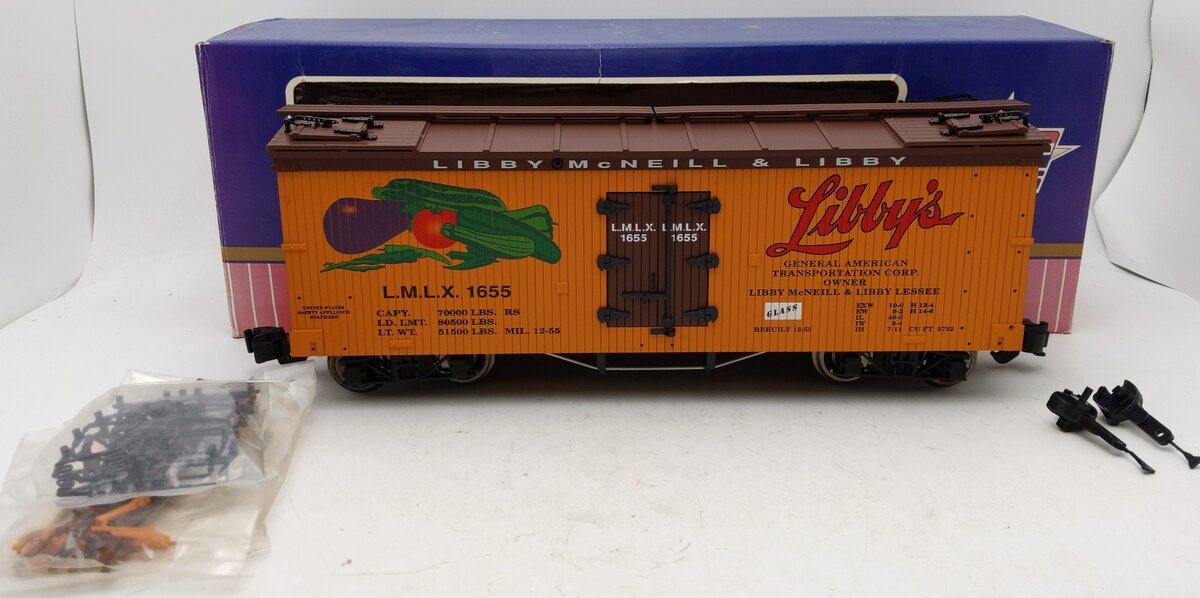 USA Trains 16070 G Libby‘s Reefer Car #1655 LN/Box