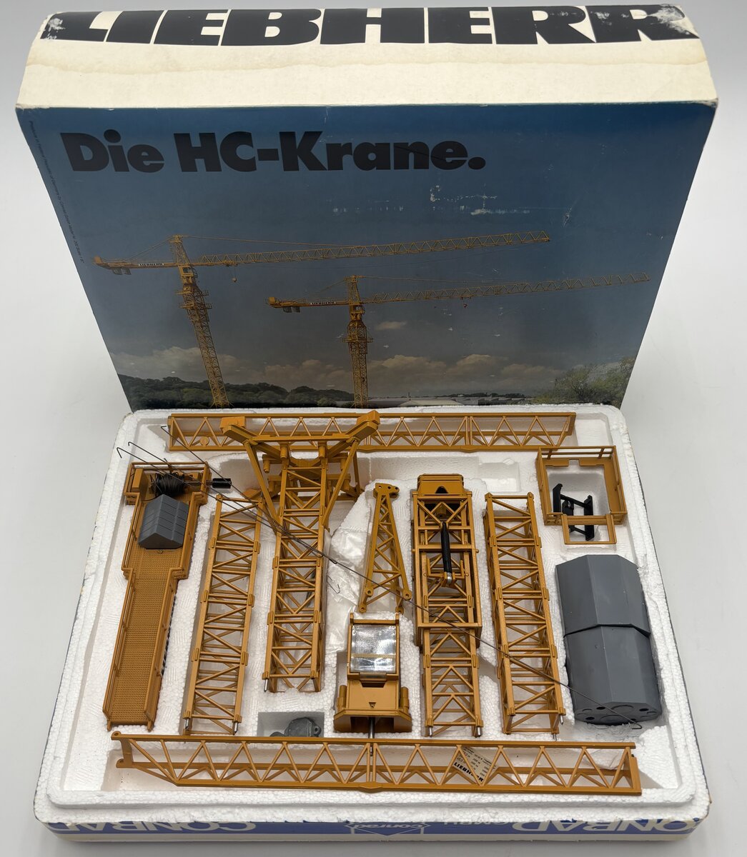 Conrad 202 1:87 Scale Liebherr HC Tower Crane Diecast Model Diecast LN/Box
