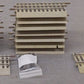 Lionel O Gauge Assorted FasTrack Track Sections-Curved, Straight, & Bumpers [21] VG