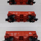 Lionel 6-85274 O Gauge Pennsylvania GLA 2-Bay Hopper w/ Coal Load (Set of 3) EX