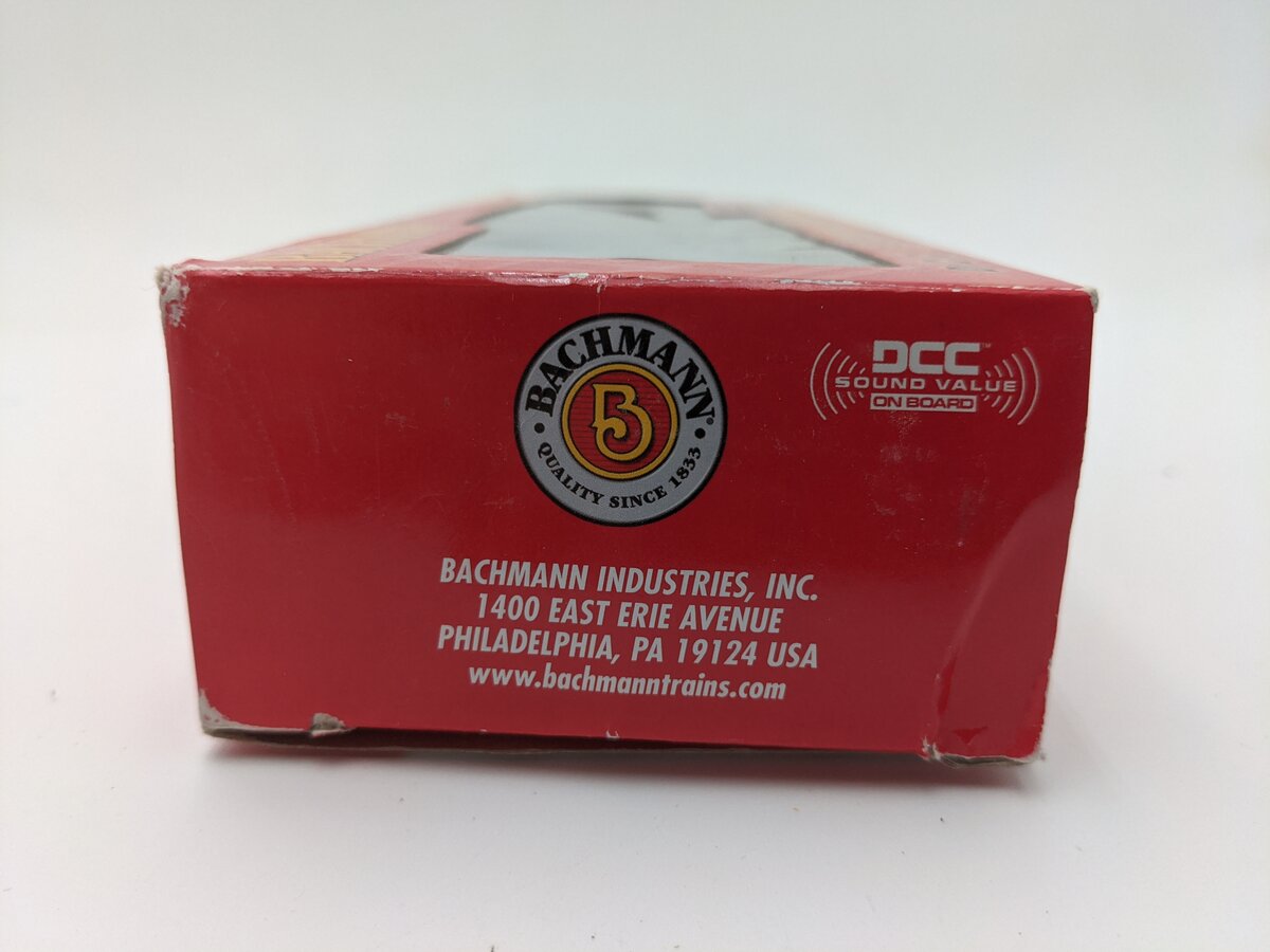 Bachmann 63908 HO Santa Fe ALCO RS3 Diesel Locomotive Sound/DCC #2099 EX/Box