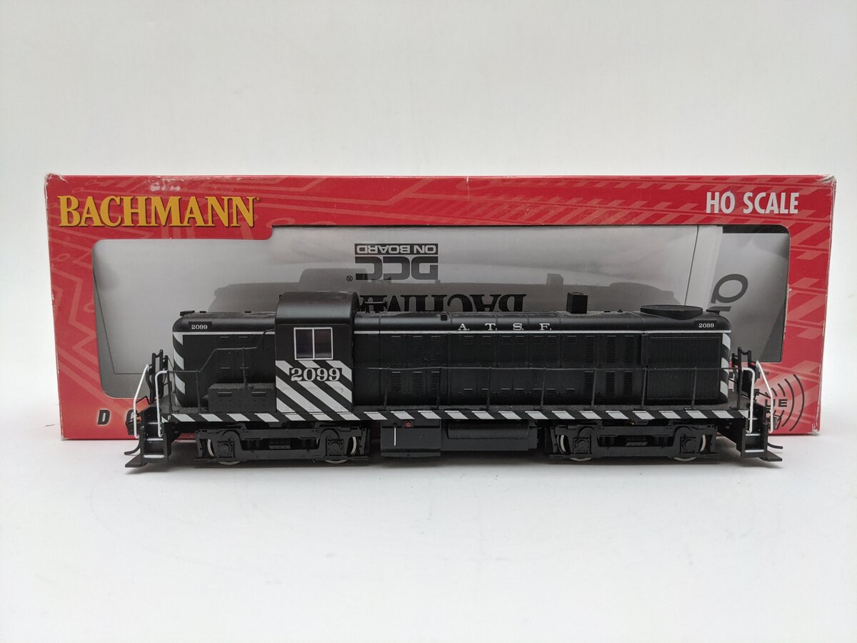 Bachmann 63908 HO Santa Fe ALCO RS3 Diesel Locomotive Sound/DCC #2099 EX/Box