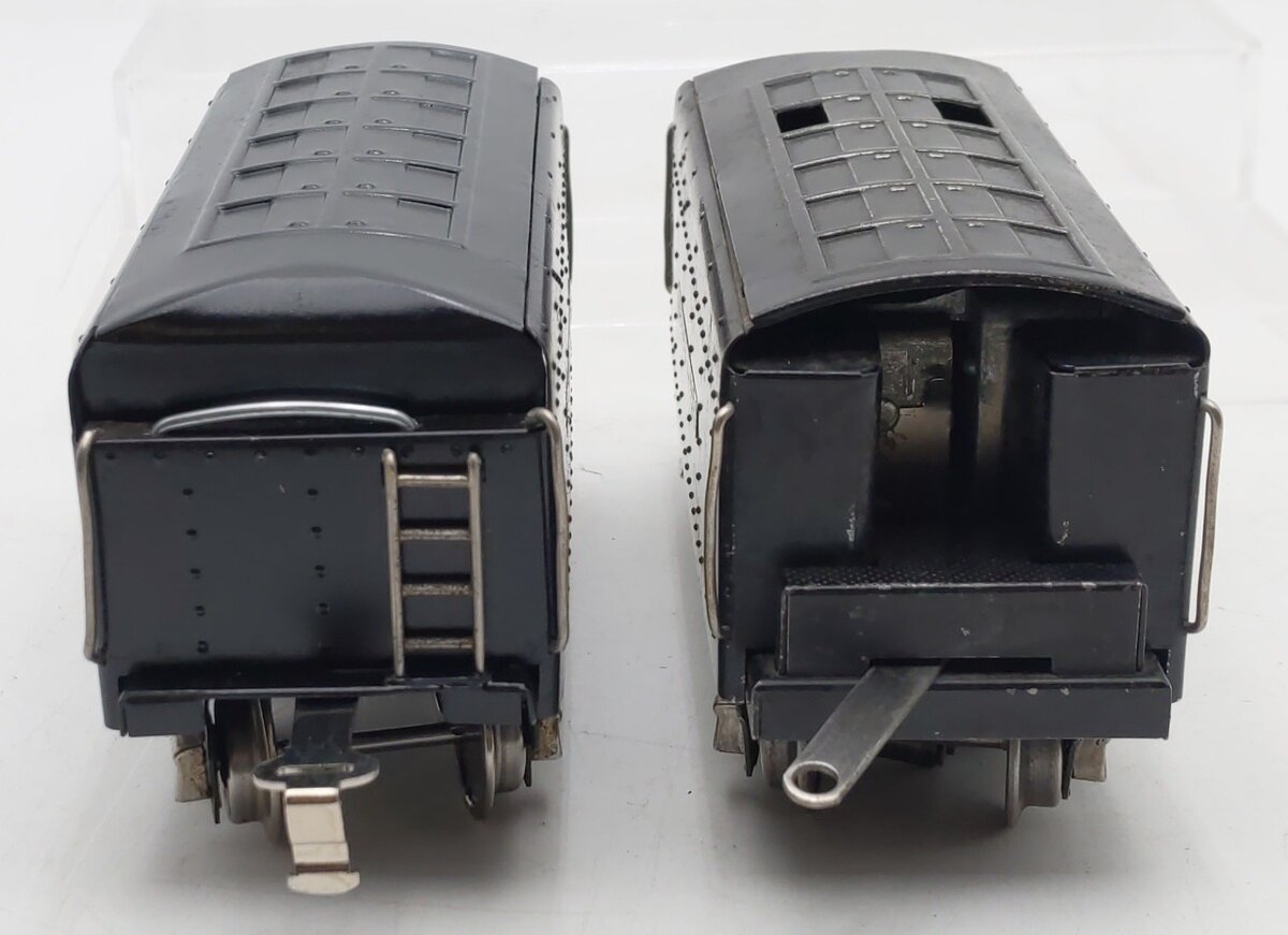 Lionel Prewar Lionel Lines Tin Plate Tenders w/Whistle [2]