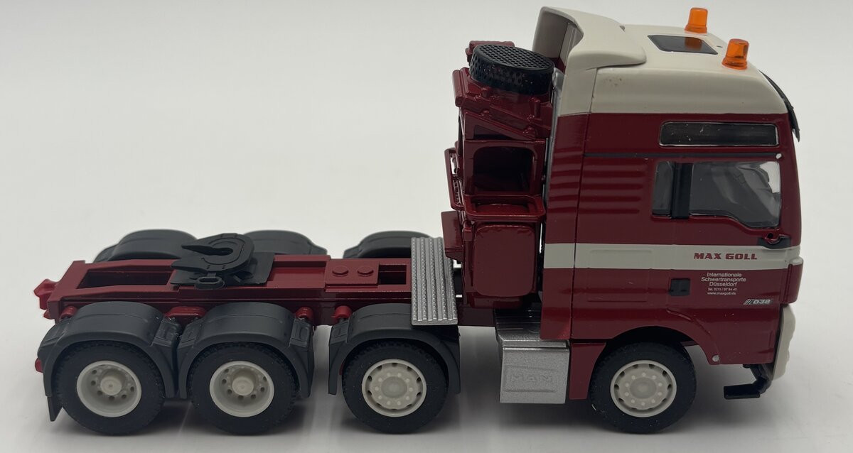 Conrad 76001/03 1:50 MAN TGX XXL D38 41.640 Schwerlastzugmaschine MAX GOLL LN/Box