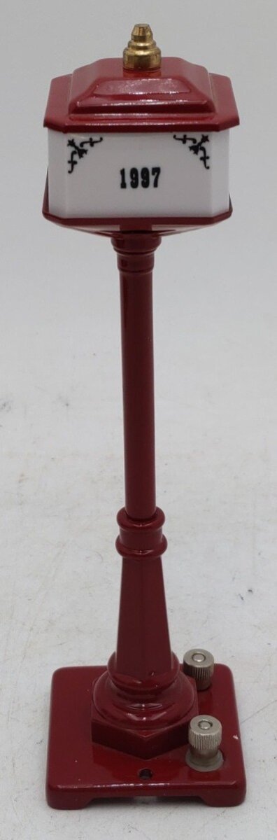 MTH 57 LCCA Metal Street Lamp Peacock EX/Box