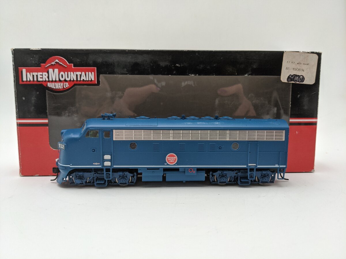 InterMountain 49069S-04 HO Missouri Pacific EMD F7A Locomotive #932 EX/Box