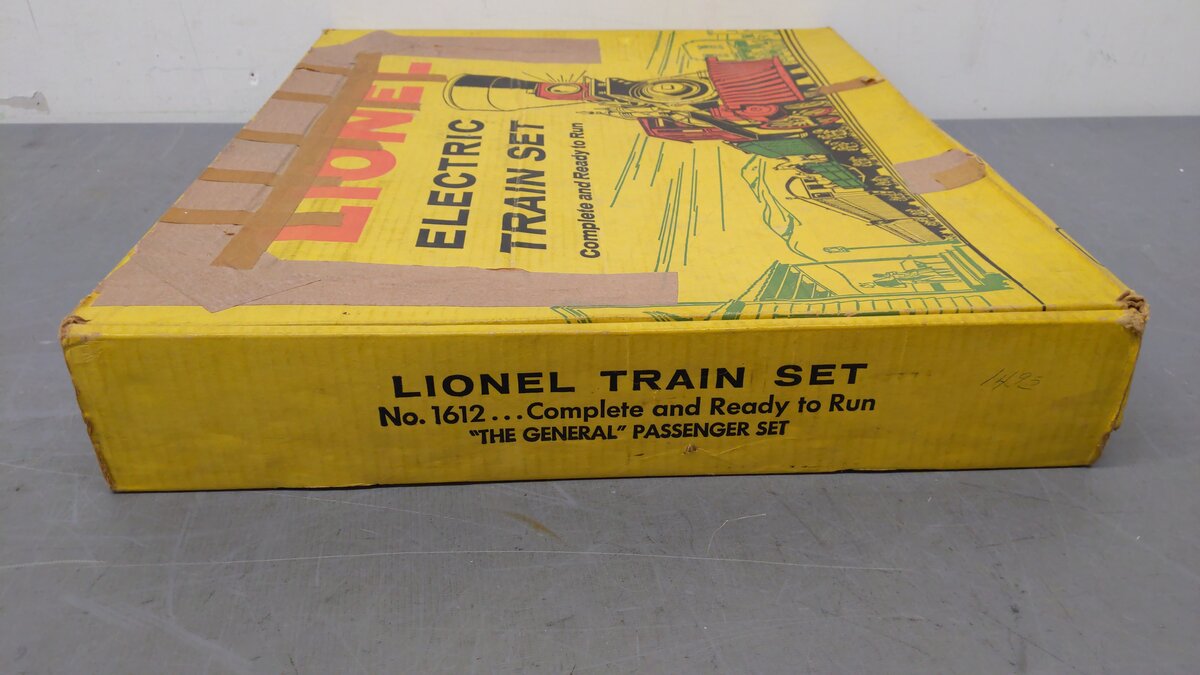Lionel 1612 O Gauge Vintage The General Passenger Set Empty Box/Box