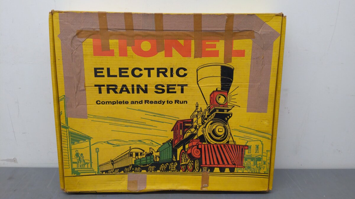 Lionel 1612 O Gauge Vintage The General Passenger Set Empty Box/Box