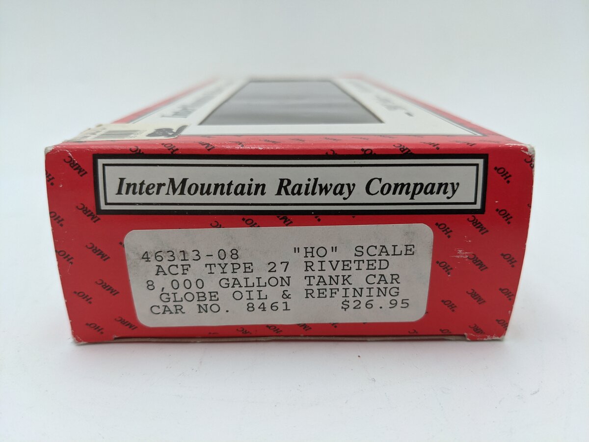 InterMountain 46313 HO Scale ACF 8000g RTR Global Oil Tank Car #8481 EX/Box