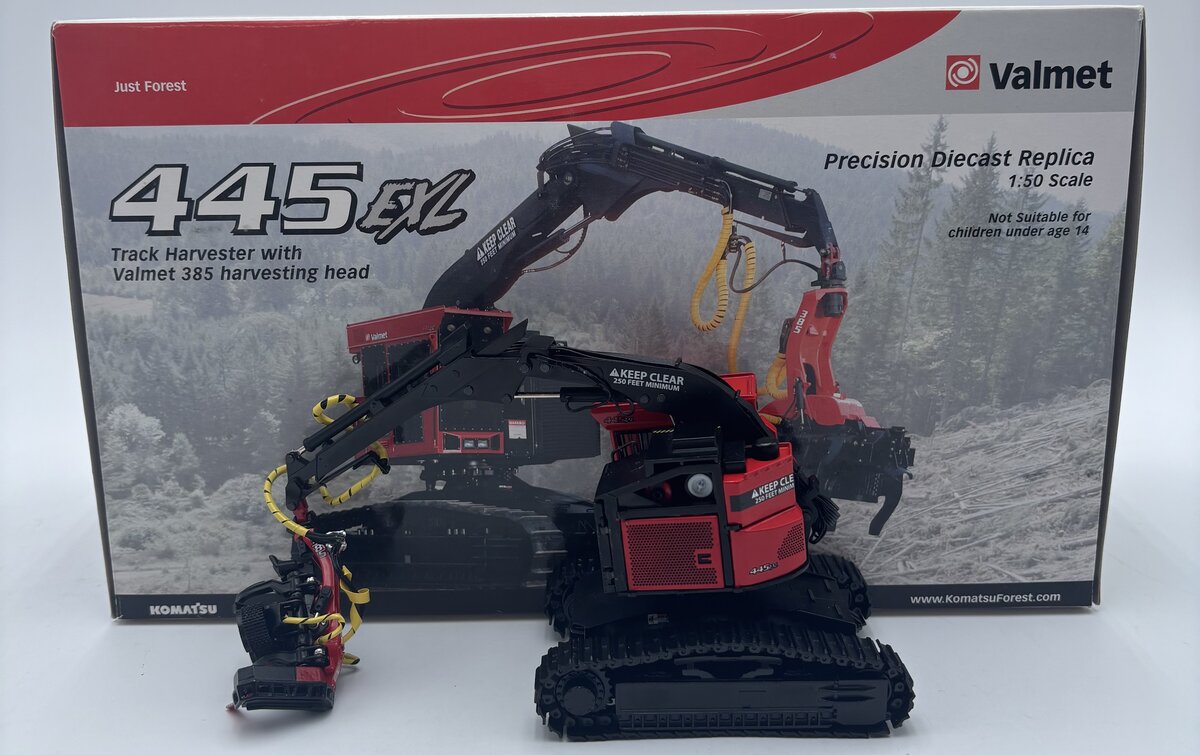 Sword Models SW3006 1:50 Valmet 445 EXL Harvester w/ Harvesting Head LN/Box