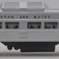 Lionel O Gauge Custom Boston & Maine Budd Diesel Locomotive #6137