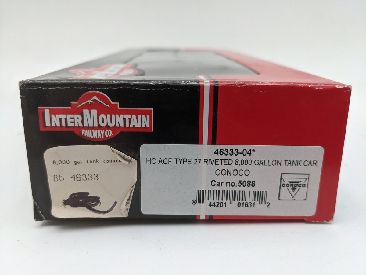 InterMountain 46333-04 HO Conoco ACF 8000G Tank #5088 EX/Box