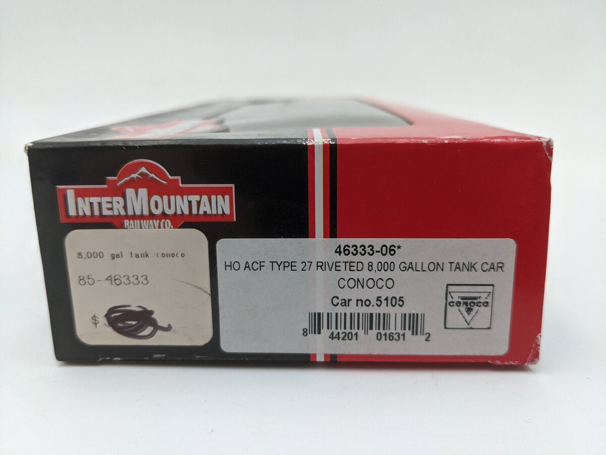 InterMountain 46333-06 ACF 8000g Tank Conoco #5105 EX/Box