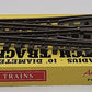 Aristo-Craft 30380 G Brass Left Hand 10' Wide Radius Manual Switch Turnout VG/Box