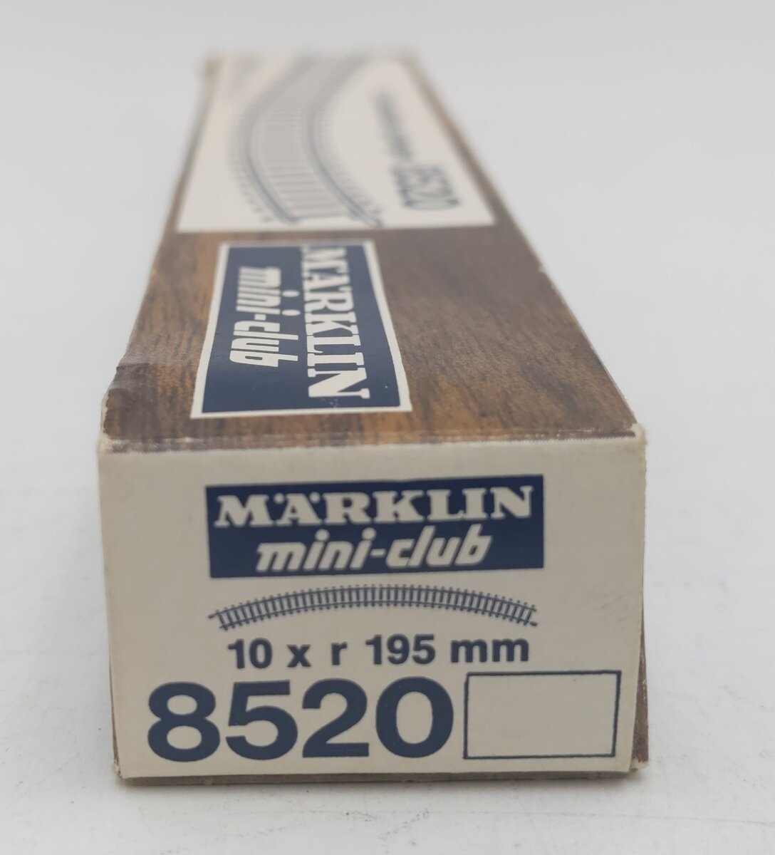 Marklin 8520 Z 7-11/16" 45° Curved Track (Box of 10) LN/Box