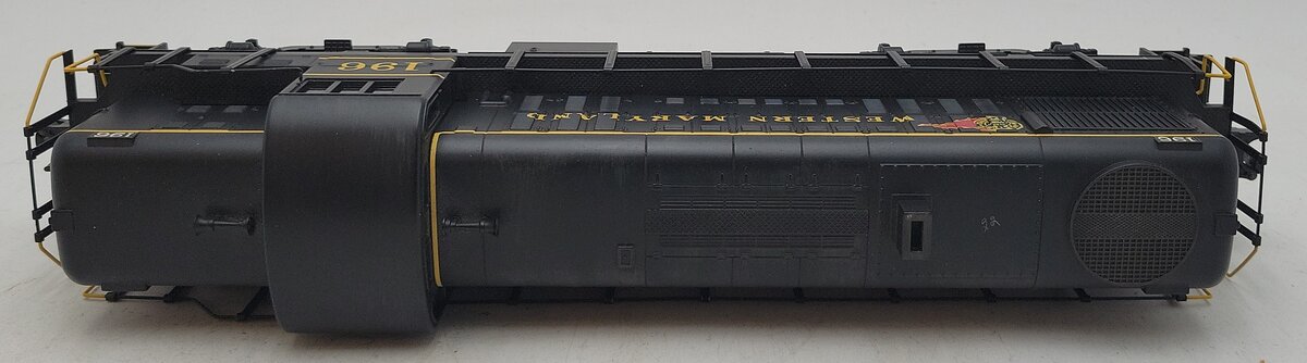 MTH 30-2236-1 Western Maryland RS-3 Diesel Engine w/PS2 #196 EX/Box