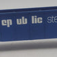 Lionel 6-9136 O Gauge Republic Steel Gondola #9136 EX