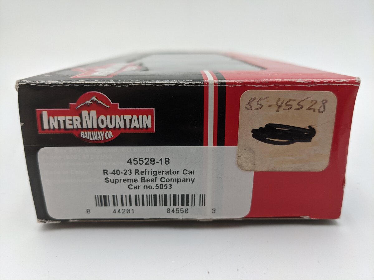 InterMountain 45528-18 HO R-40-23 Refrigerator Car #5053 EX/Box