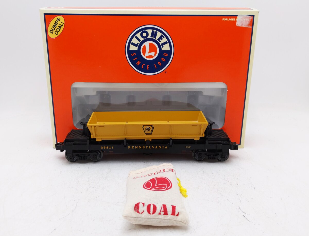 Lionel 6-26811 O Pennsylvania Coal Dump Car EX/Box