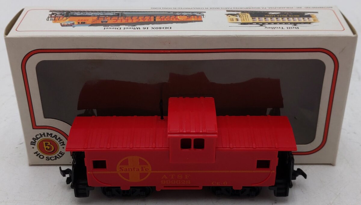 Bachmann HO Scale Santa Fe Caboose ATSF # 999628 VG/Box