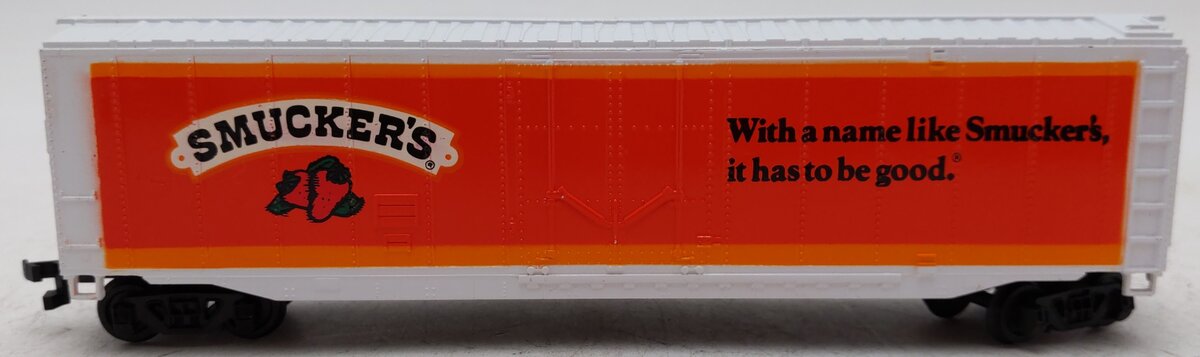 Bachmann 43-1010-C6 HO Smuckers 51' Steel Box Car EX/Box