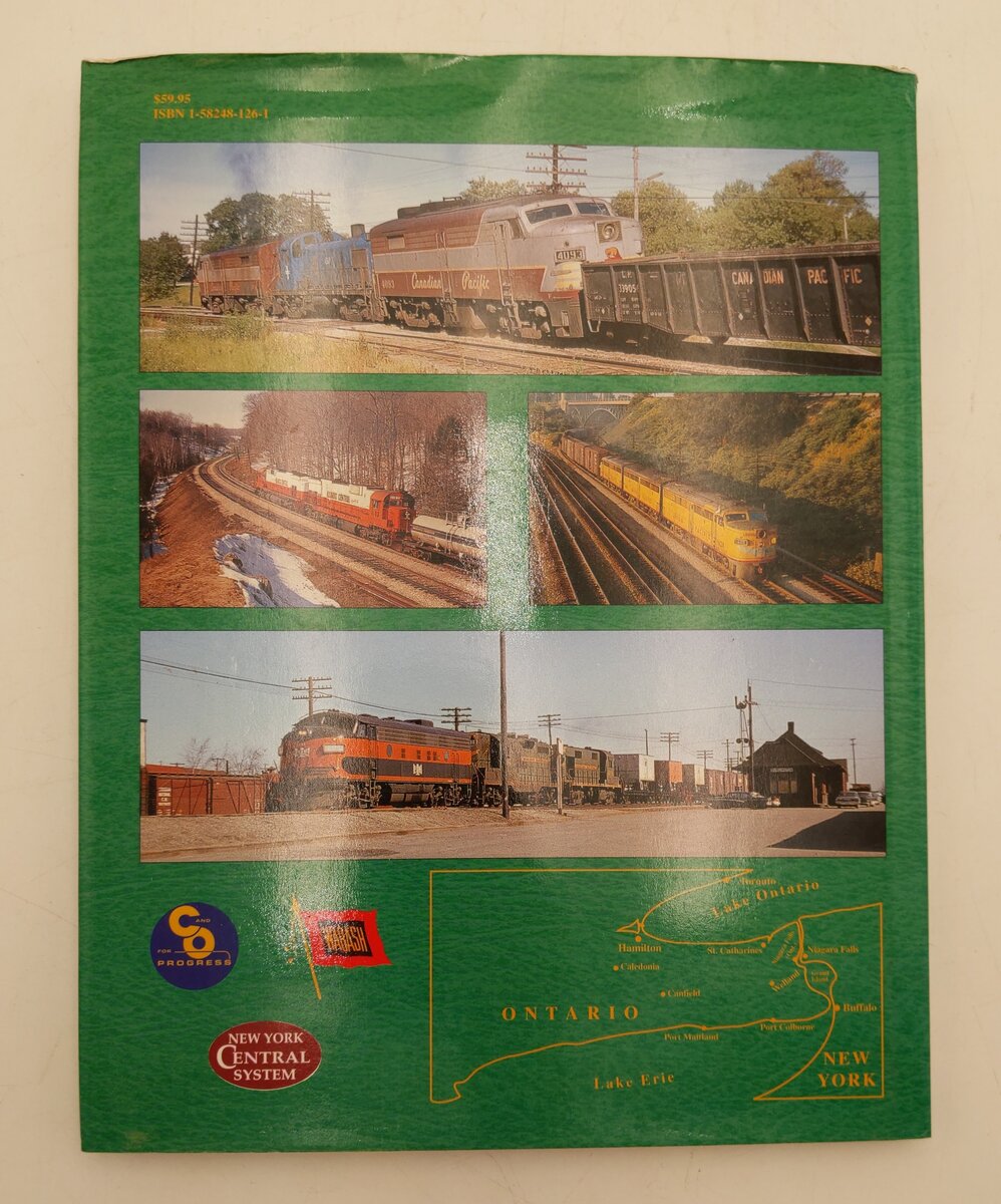 Trackside around the Niagara Peninsula 1953-1976 with Reg Button Hardcover Book EX