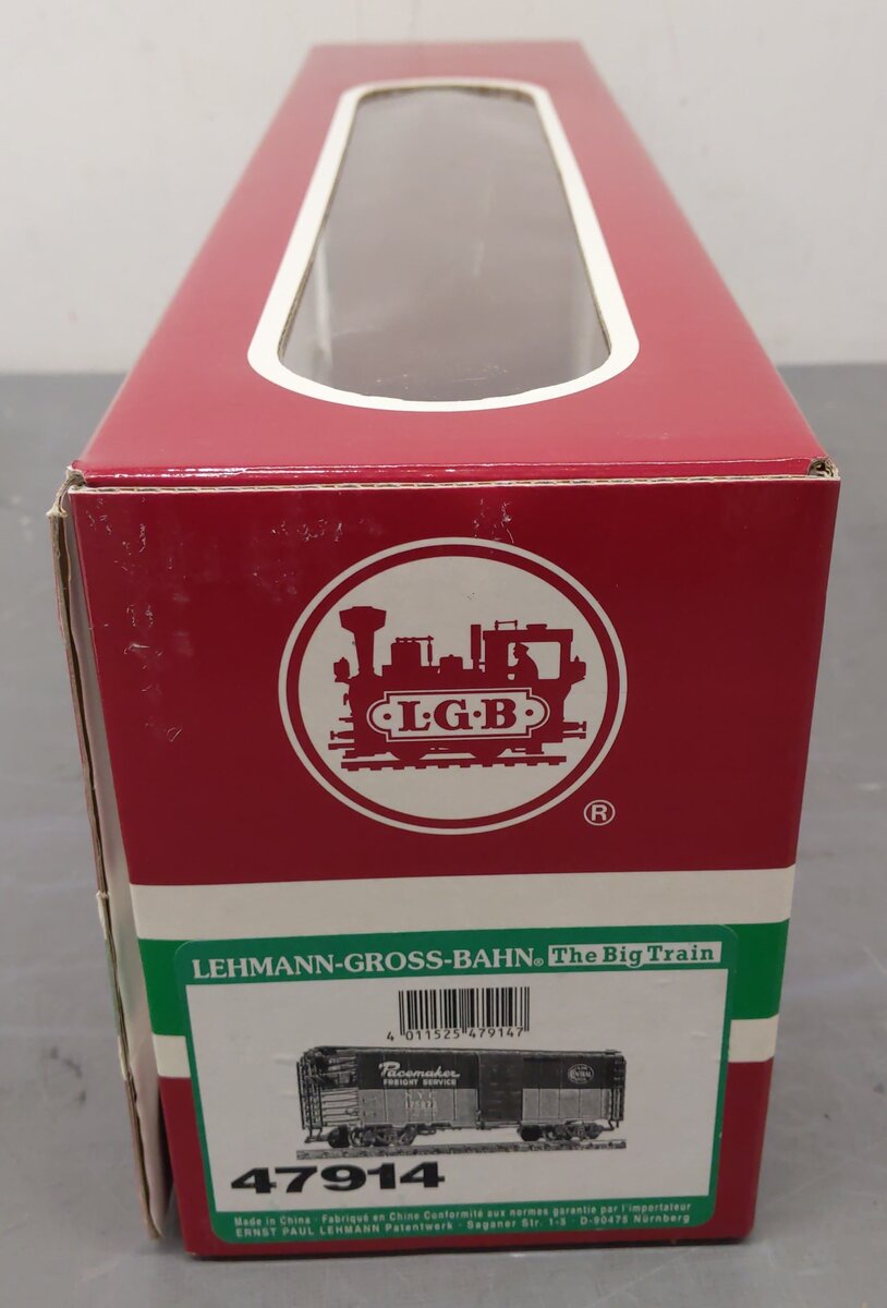 LGB 47914 G Scale NYC Pacemaker Boxcar LN/Box