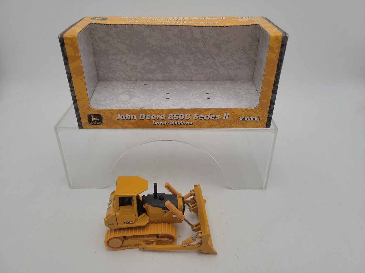 Ertl 15232 1:50 Scale Yellow John Deere 850C Series II Dozer Bulldozer EX/Box