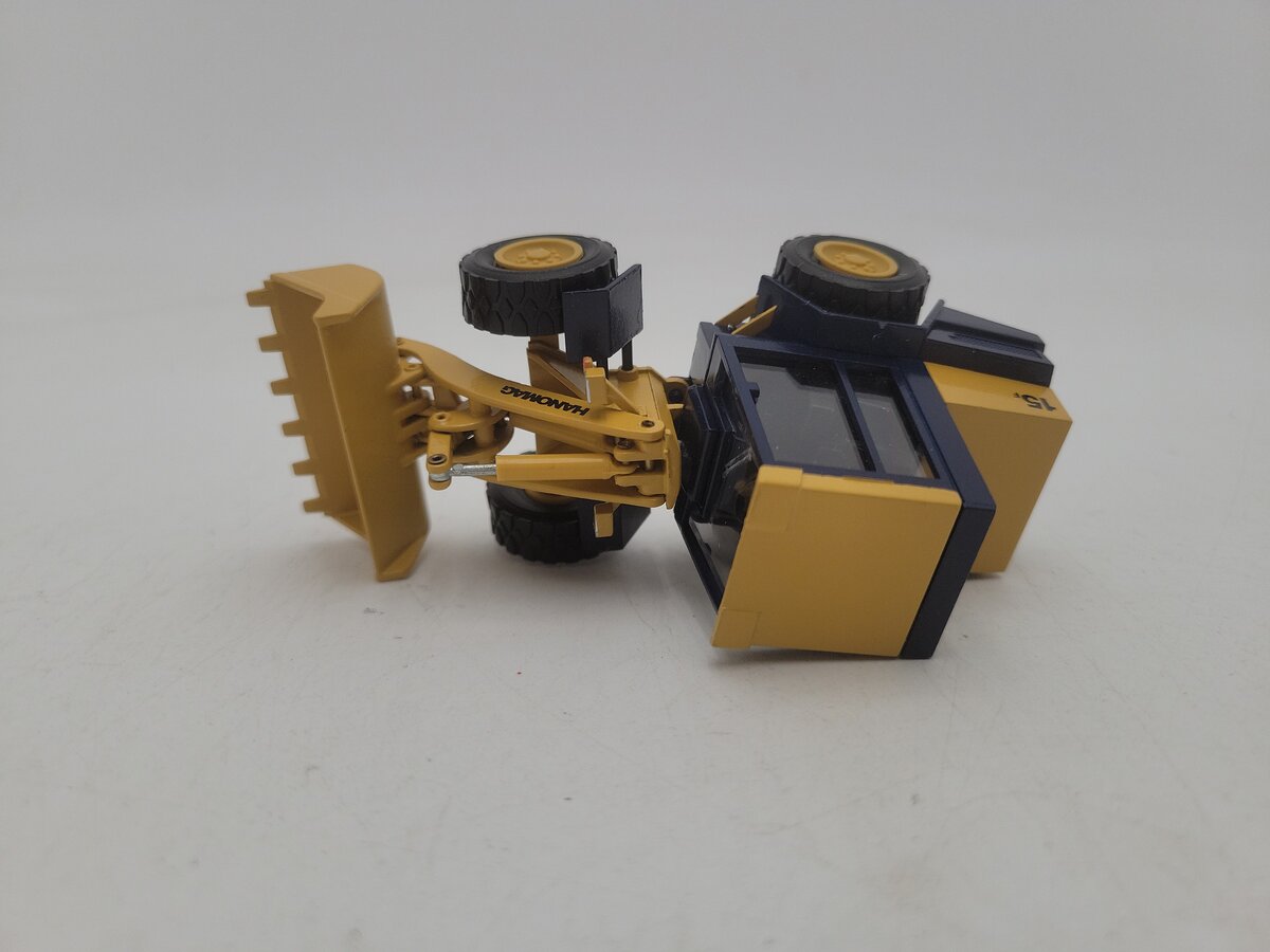 Conrad 2427 1:50 Scale Yellow Hanomag Wheel Loader 15 F 40,5 kW/55hp (DIN 70020) EX/Box