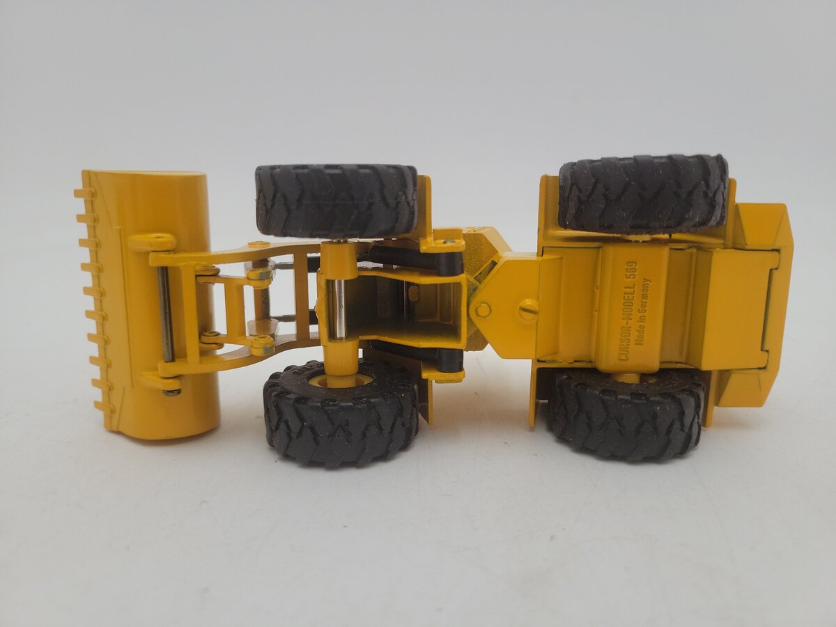 Cursor-Modell 569 1:43 Scale Yellow Hanomag 66C Loader 157 kW/213PS (DIN 70020) EX/Box