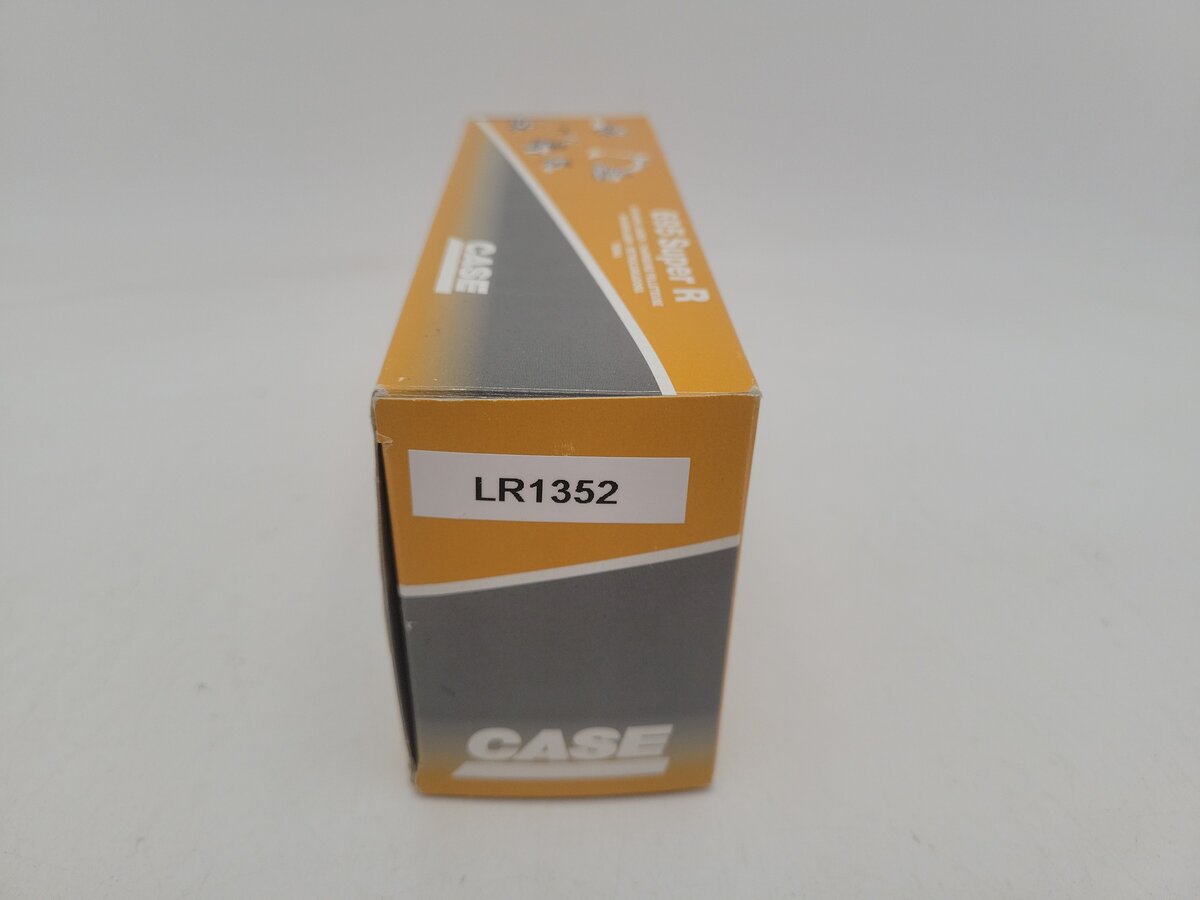 Conrad 2581 1:50 Scale Yellow/Gray Case 695 Super R Backhoe Die Cast Model EX/Box