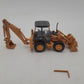 Conrad 2581 1:50 Scale Yellow/Gray Case 695 Super R Backhoe Die Cast Model EX/Box