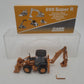 Conrad 2581 1:50 Scale Yellow/Gray Case 695 Super R Backhoe Die Cast Model EX/Box