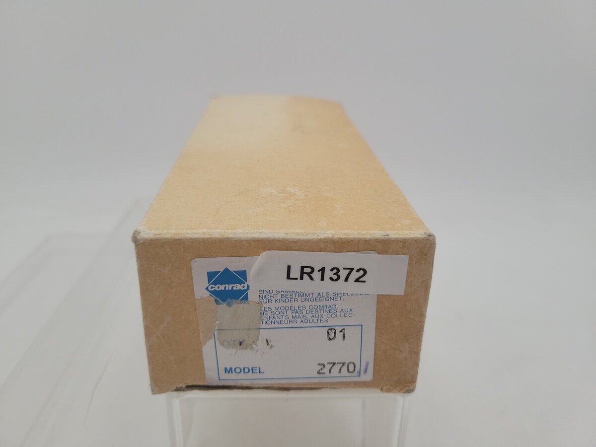Conrad 2770.1 1:50 Scale Red / Gray O&K RH 9 Crawler Excavator Die Cast Metal EX/Box