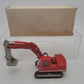 Conrad 2770.1 1:50 Scale Red / Gray O&K RH 9 Crawler Excavator Die Cast Metal EX/Box