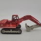 Conrad 2770.1 1:50 Scale Red / Gray O&K RH 9 Crawler Excavator Die Cast Metal EX/Box