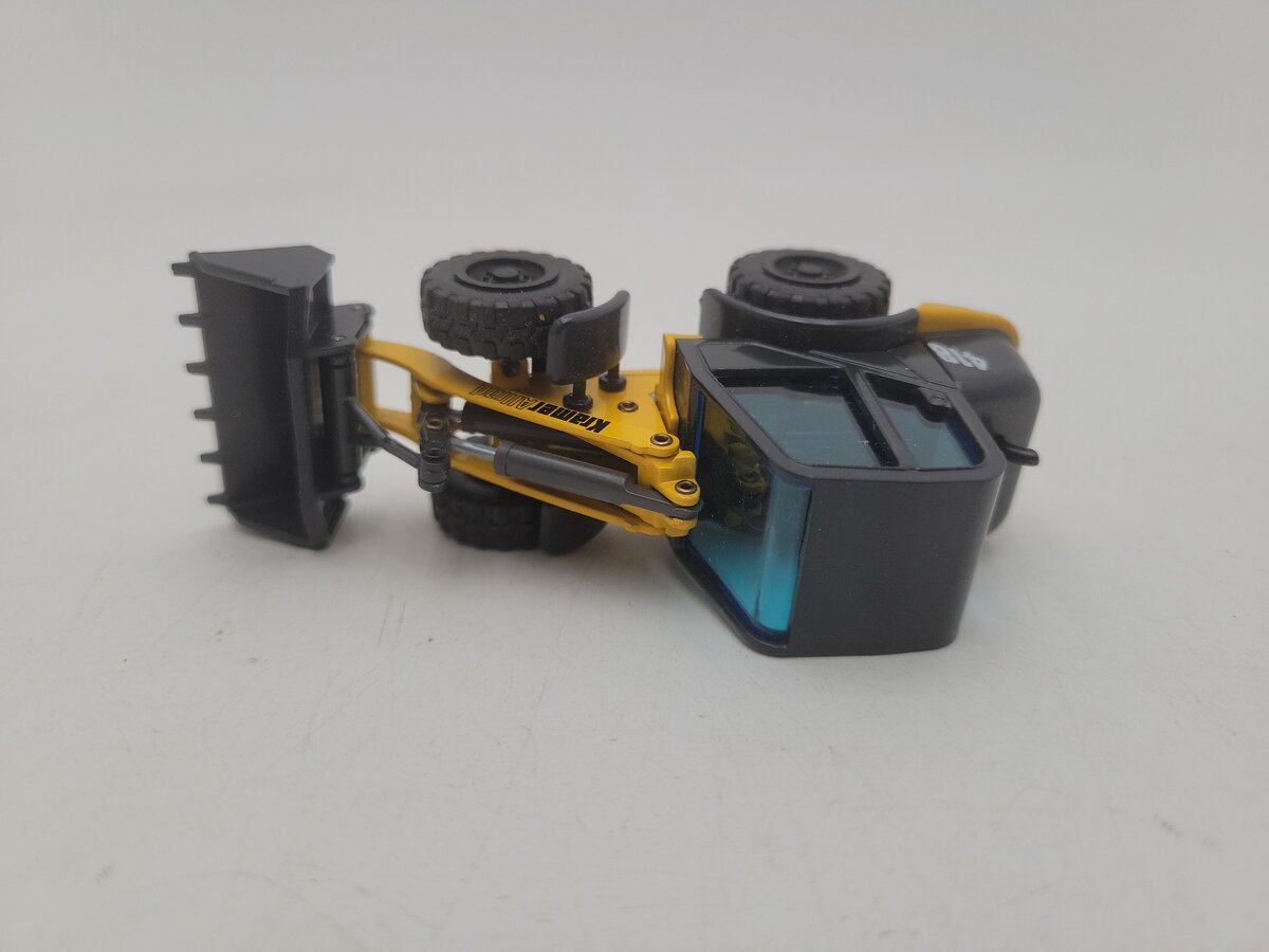 NZG 483 1:64 Scale Black & Yellow Kramer Allrad 418 Wheel Loader Die Cast EX/Box