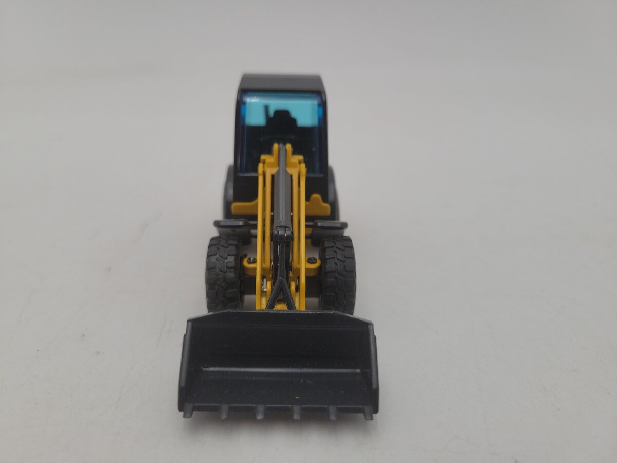 NZG 483 1:64 Scale Black & Yellow Kramer Allrad 418 Wheel Loader Die Cast EX/Box