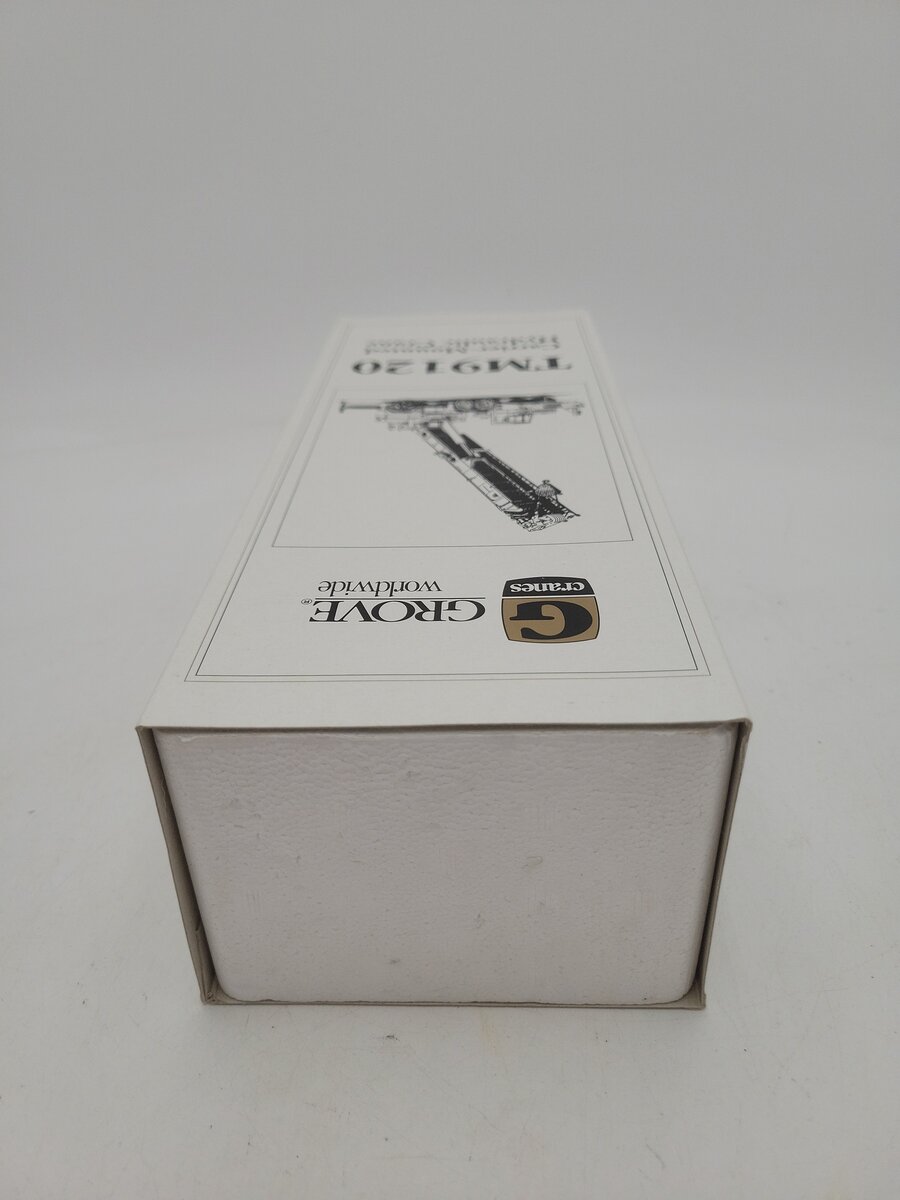 NZG 380 1:50 Scale White Die-Cast Grove Worldwide TM9120 Hydraulic Crane EX/Box